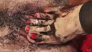 Afectuos Brett Rossi a luat un filme sexi cu animale alt cocoș într-un vagin strâmt
